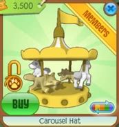 Animal Jam Classic Rare Carousel Hat (YELLOW) .